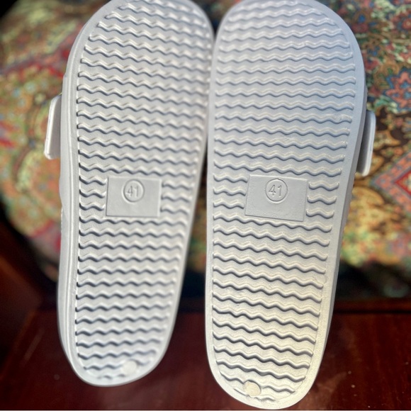 Womens Arch Support Slide Sandals Light Purple New With Tags - Picture 4 of 5